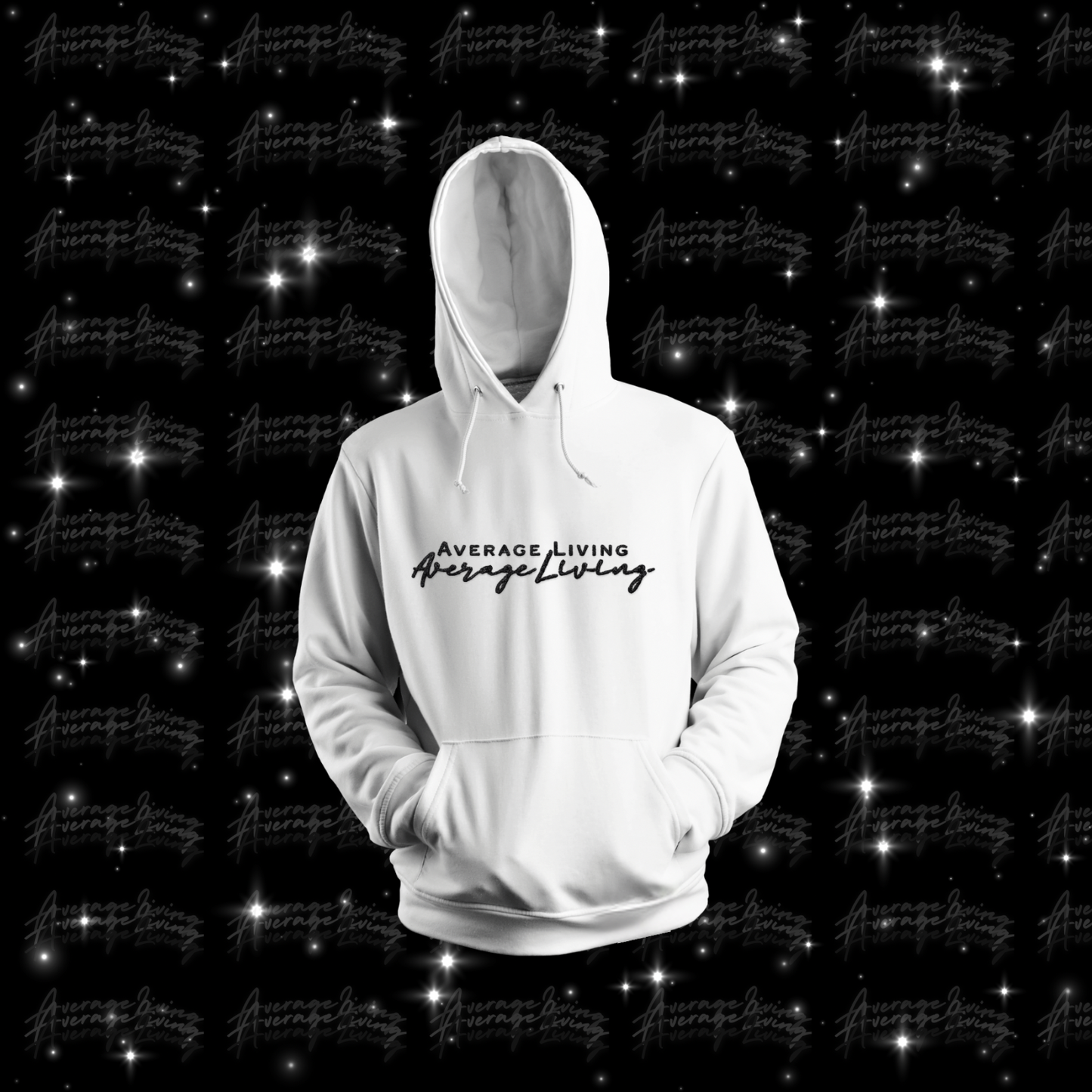 DE LA NADA A TODO RHINESTONE HOODIE