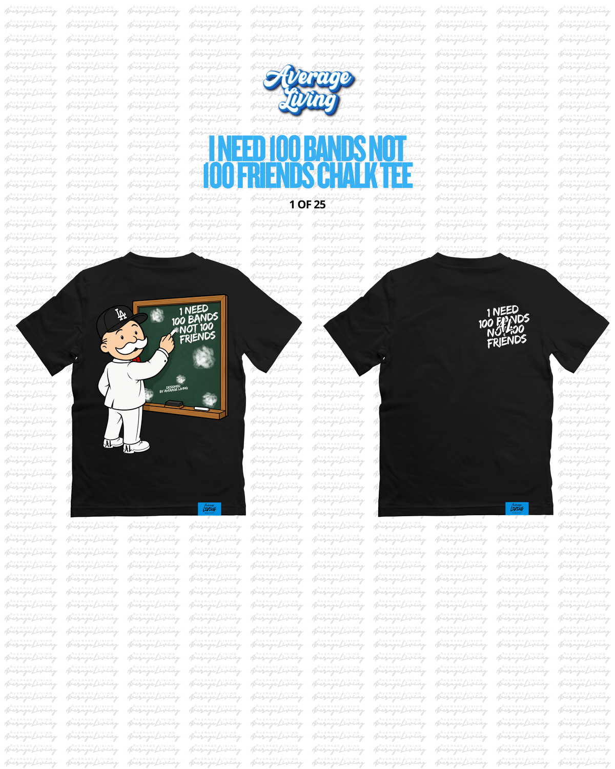 MONOPOLY CHALK TEE.