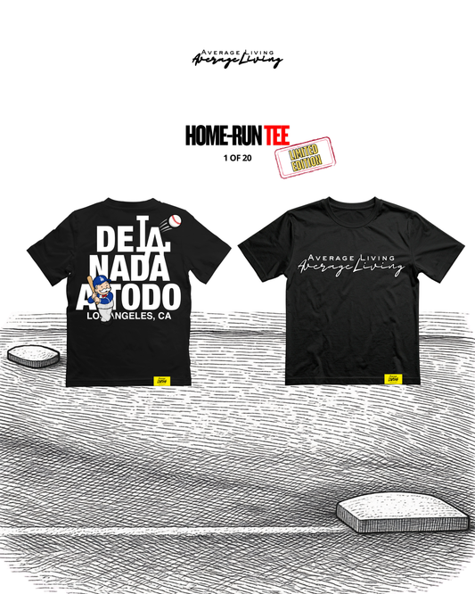 HOME RUN TEE (BLACK)
